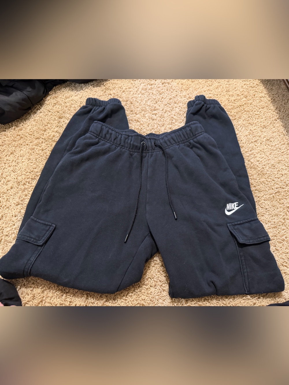 Nike Black Logo Sweatpants